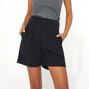 LACAUSA Paloma shorts in tar
